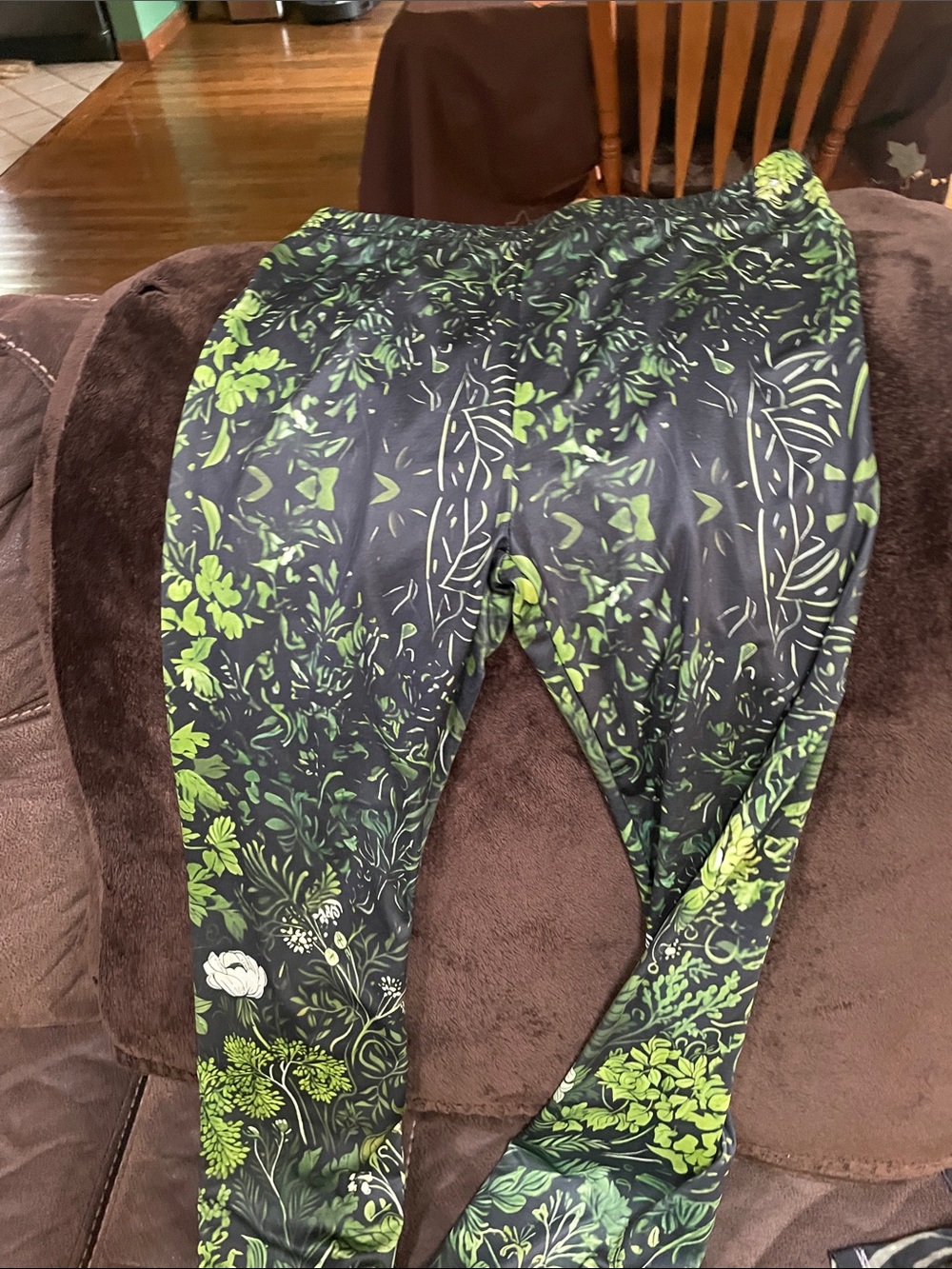 Woman’s floral print pants